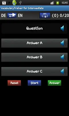 VocabularyTrainer for Intermediate android App screenshot 7